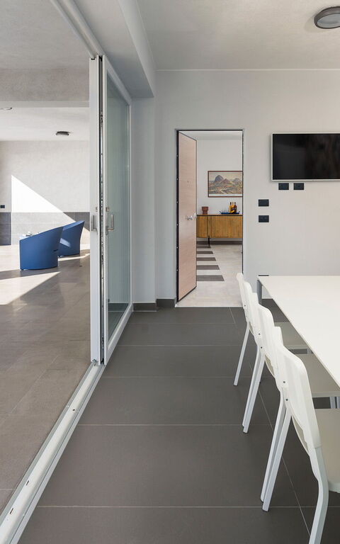 Villa Giglio Di Mare: Dining Room, Kitchen