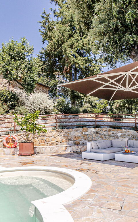 Chateau La Siroque: Building Exterior, Outdoor, Pool