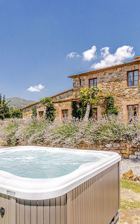 Chateau La Siroque: Building Exterior, Garden, Hot Tub, Outdoor