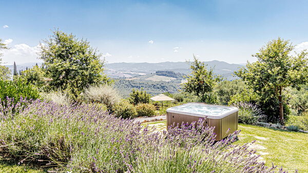 Chateau la Siroque: Building Exterior, Garden, Hot Tub, Outdoor, Scenic View