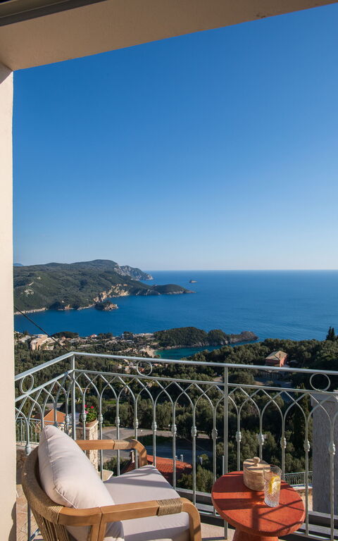 Villa Thea Mare Levantes: Balcony / Terrace / Patio, Scenic View