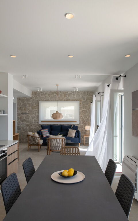 Villa Thea Mare Maistro: Dining Room, Kitchen