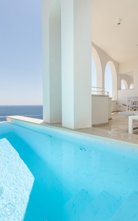 Marinaia Archi: Balcony / Terrace / Patio, Building Exterior, Outdoor, Pool, Scenic View