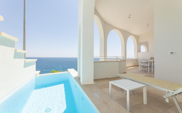 Marinaia Archi: Balcony / Terrace / Patio, Building Exterior, Outdoor, Pool, Scenic View