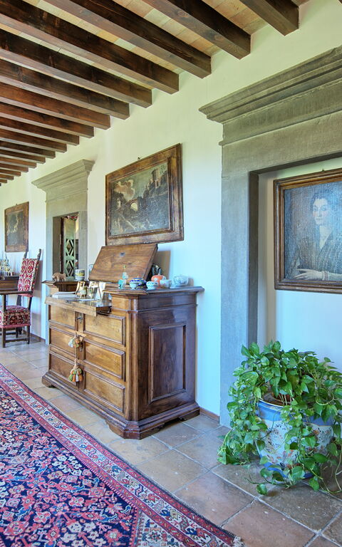 Villa Casciani: Living Room