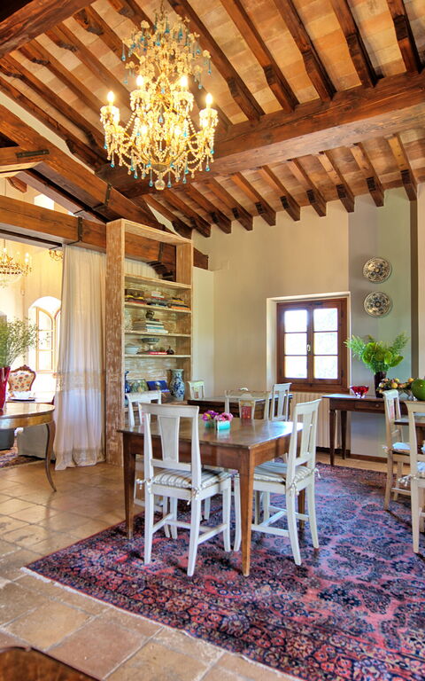 Villa Casciani: Dining Room, Living Room