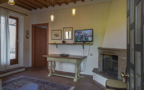 Accommodation La Maria e Cecco: Living Room