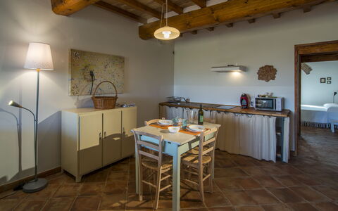 Accommodation Lollo: Dining Room, Kitchen