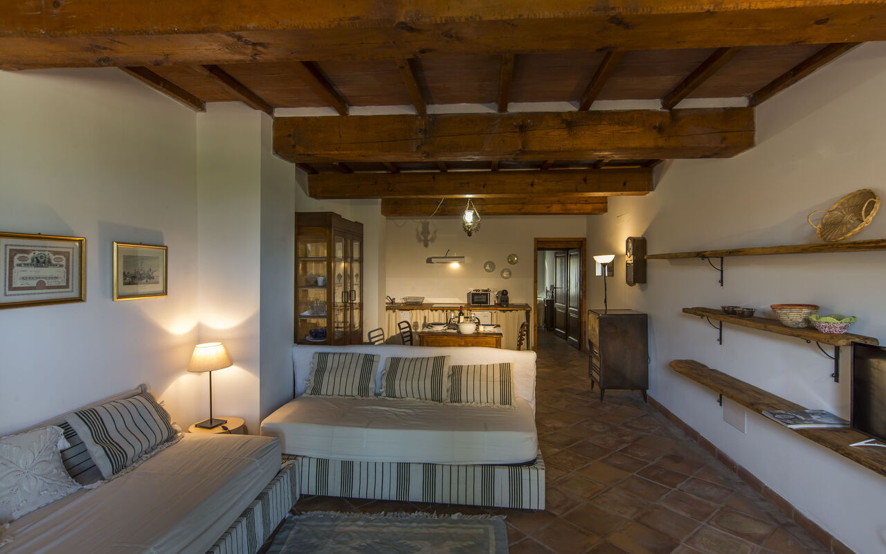 Accommodation Zi Toni: Living Room