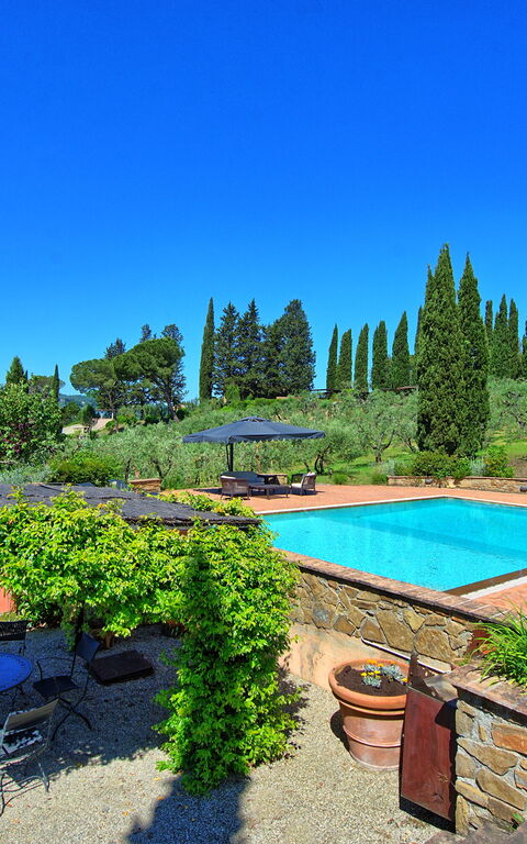 Villa Barbarella: Balcony / Terrace / Patio, Garden, Outdoor, Pool, Scenic View