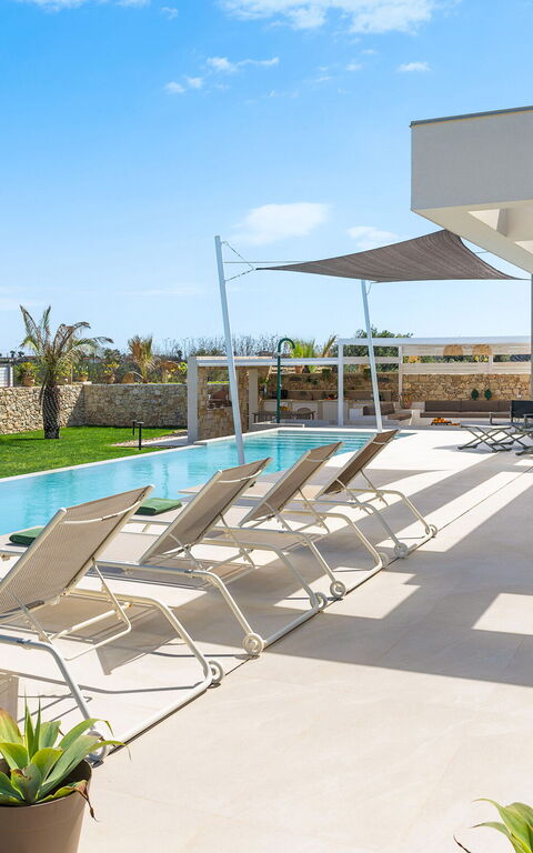 Villa Paradisus: Balcony / Terrace / Patio, Building Exterior, Garden, Outdoor, Pool