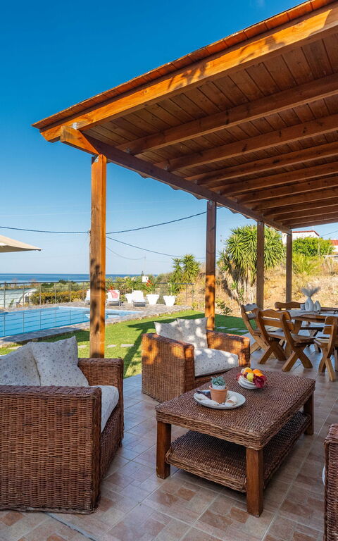 Villa Rose: Balcony / Terrace / Patio, Building Exterior, Garden, Outdoor, Pool, Scenic View