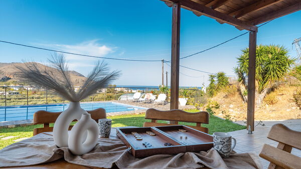 Villa Rose: Balcony / Terrace / Patio, Building Exterior, Garden, Outdoor, Pool, Scenic View