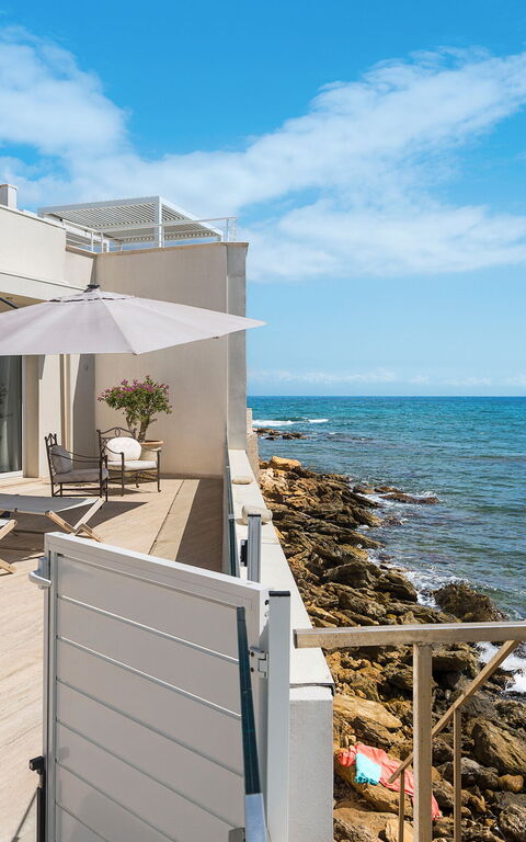 Mare Dentro: Balcony / Terrace / Patio, Building Exterior, Outdoor, Scenic View