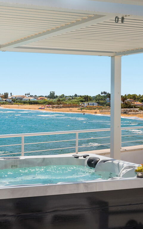 Mare Dentro: Balcony / Terrace / Patio, Building Exterior, Outdoor, Scenic View