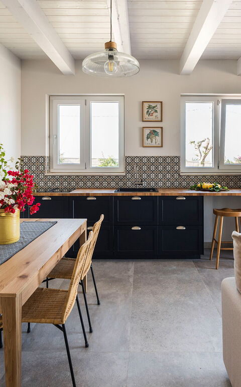 Villa Paolina: Dining Room, Kitchen, Living Room