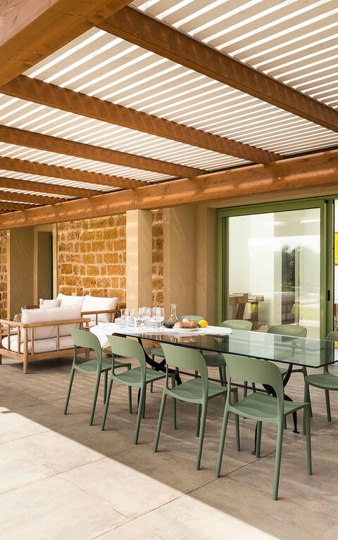 Villa Cavalè: Balcony / Terrace / Patio, Building Exterior, Garden, Outdoor