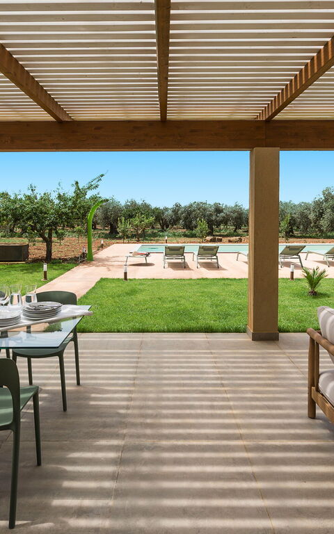 Villa Cavalè: Balcony / Terrace / Patio, Building Exterior, Garden, Outdoor