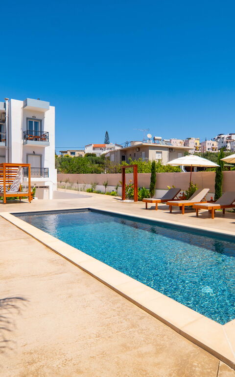 Christianna Apartments: Building Exterior, Outdoor, Pool