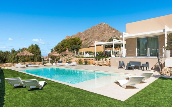 Villa Castalia: Building Exterior, Garden, Outdoor, Pool, Scenic View
