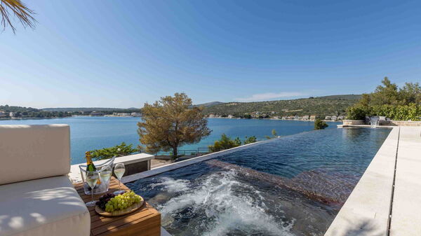 Villa Olive Vista 1: Building Exterior, Outdoor, Pool, Scenic View