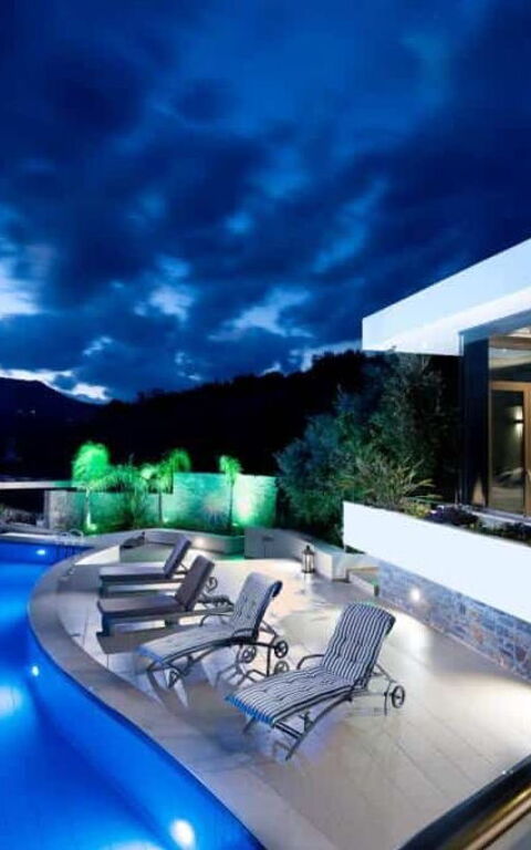 Villa Kera Panorama: Building Exterior, Outdoor, Pool, Scenic View