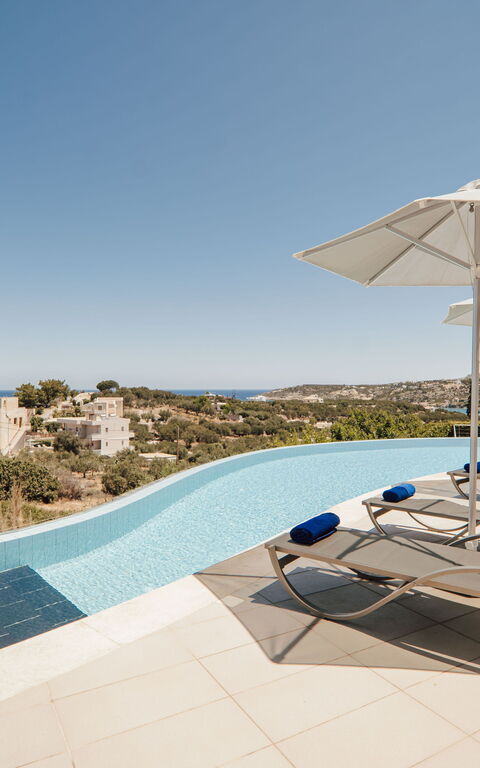 Villa Kera Panorama: Building Exterior, Outdoor, Pool, Scenic View