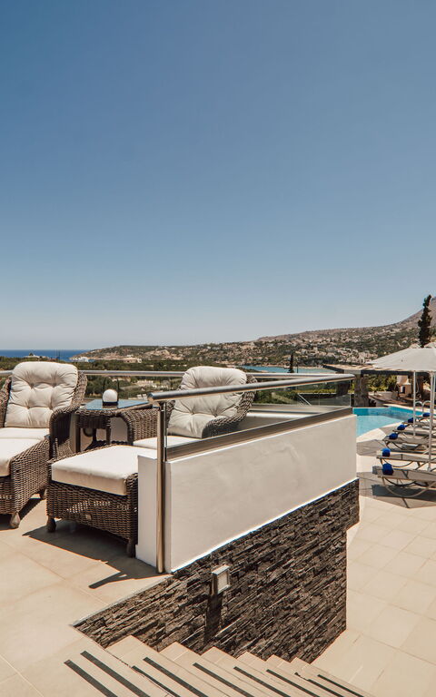 Villa Kera Panorama: Balcony / Terrace / Patio, Building Exterior, Outdoor, Scenic View