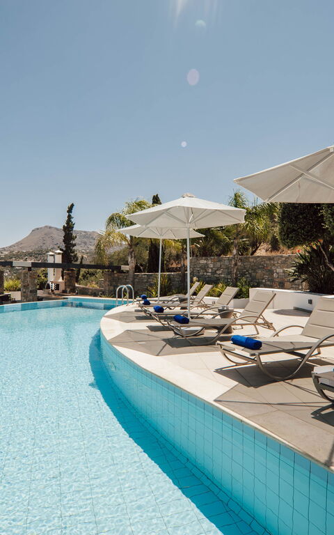 Villa Kera Panorama: Building Exterior, Outdoor, Pool, Scenic View