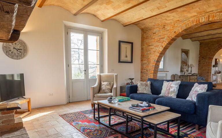 Casale Delle Mele: Living Room
