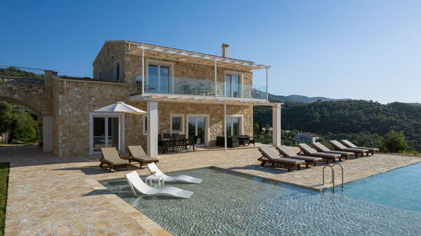 Villa Sunset: Building Exterior, Outdoor, Pool