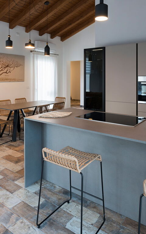 Villa Sike: Dining Room, Kitchen