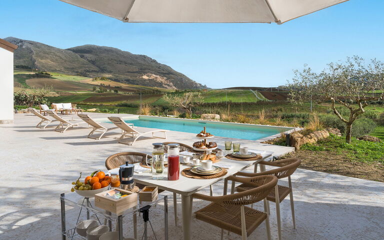 Villa Sike: Balcony / Terrace / Patio, Building Exterior, Outdoor, Pool, Scenic View