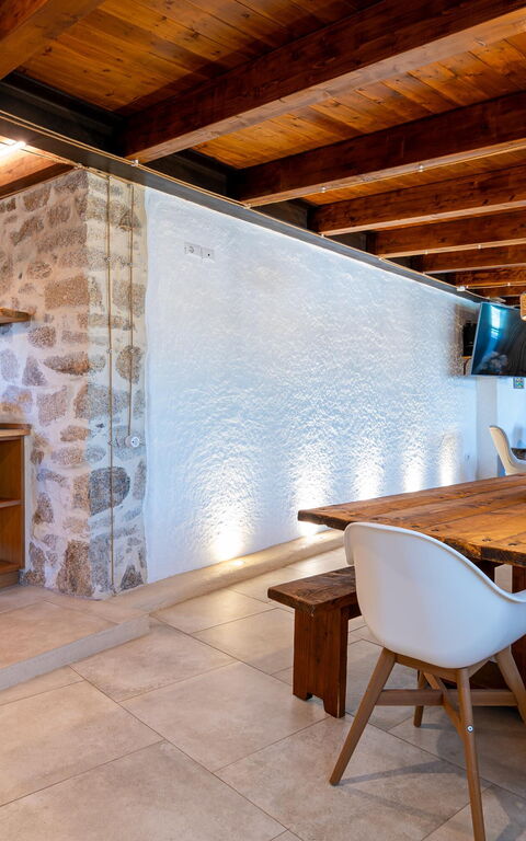 Villa Sole Tra i Ginepri: Dining Room, Kitchen, Living Room