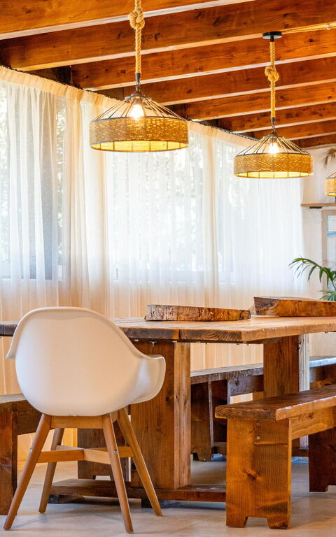 Villa Sole Tra i Ginepri: Dining Room, Living Room