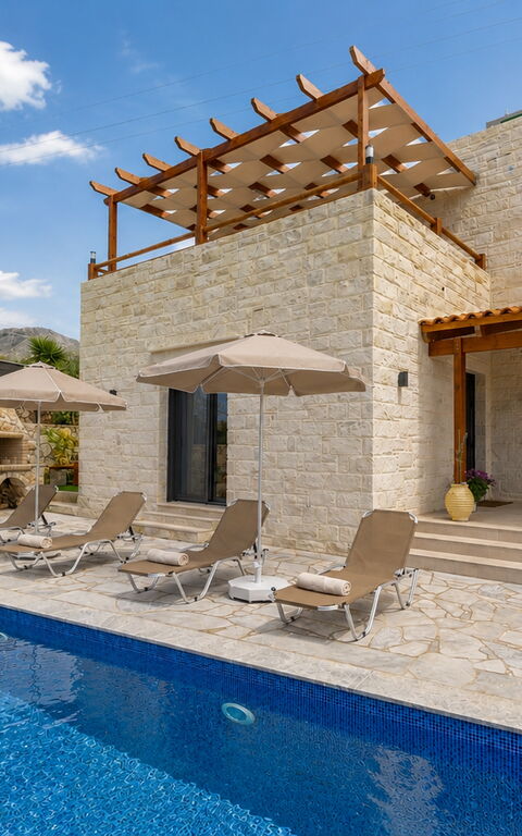 Villa Blini: Building Exterior, Garden, Outdoor, Pool