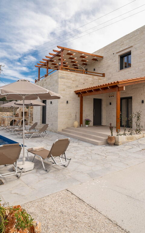 Villa Blini: Building Exterior, Outdoor, Pool