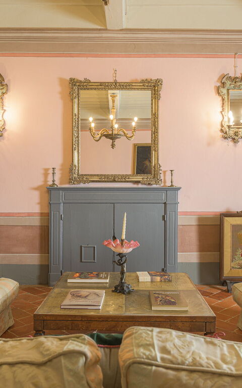 Villa Laparelli Pitti: Living Room