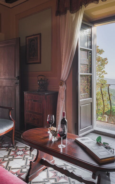 Villa Laparelli Pitti: Living Room