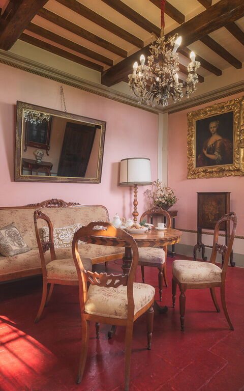 Villa Laparelli Pitti: Living Room