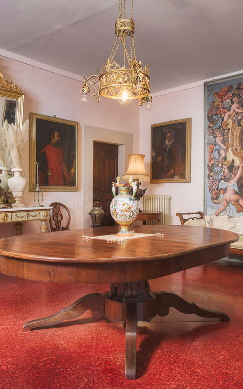 Villa Laparelli Pitti: Living Room