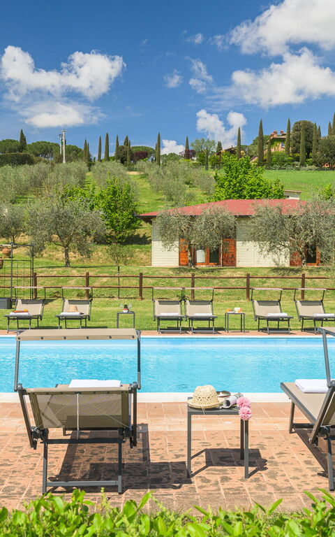 Villa la Contea: Building Exterior, Outdoor, Pool, Scenic View