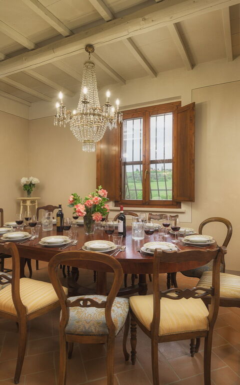 Villa la Contea: Dining Room