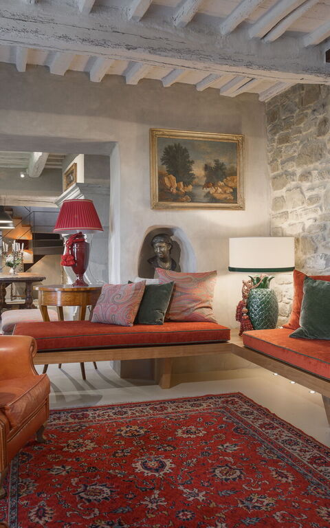 Villa Belvedere: Living Room