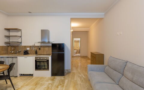 Accommodation Borgo Ariano 19: Dining Room, Kitchen, Living Room