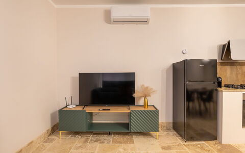 Accommodation Borgo Ariano 3: Kitchen, Living Room