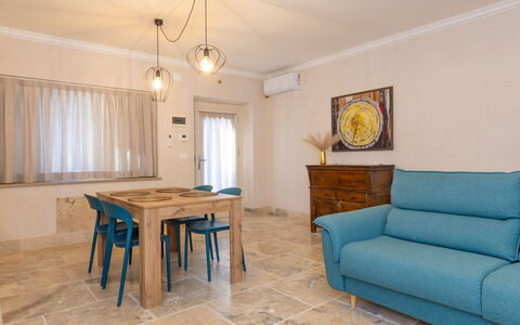 Accommodation Borgo Ariano 5: Dining Room, Living Room