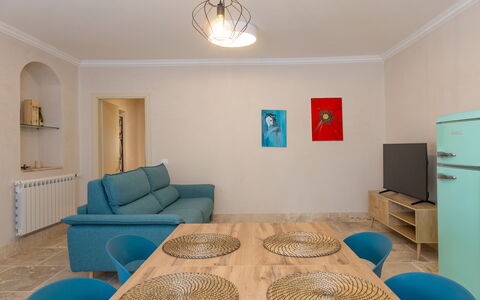 Accommodation Borgo Ariano 5: Dining Room, Living Room
