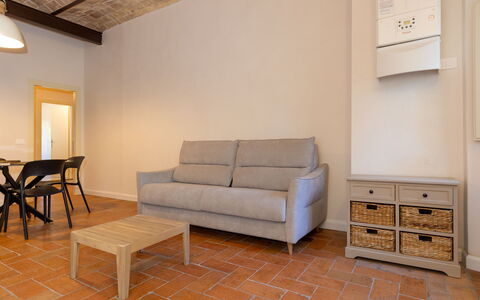 Accommodation Borgo Ariano 8: Living Room