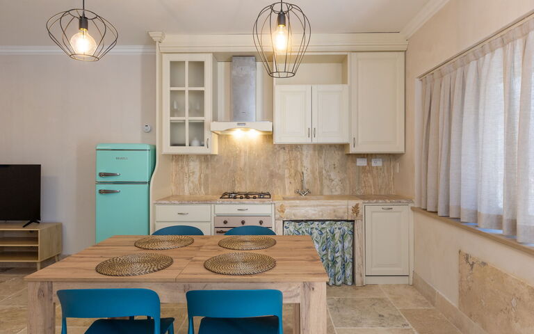 Accommodation Borgo Ariano 5: Kitchen, Living Room